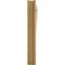 Ekena Millwork 6-in W x 38-in D x 46-in H Balboa Block Rough Cedar Woodgrain TimberThane Outlooker, Primed Tan OUTUR060X38X46BOA44RCPR - alternate 6